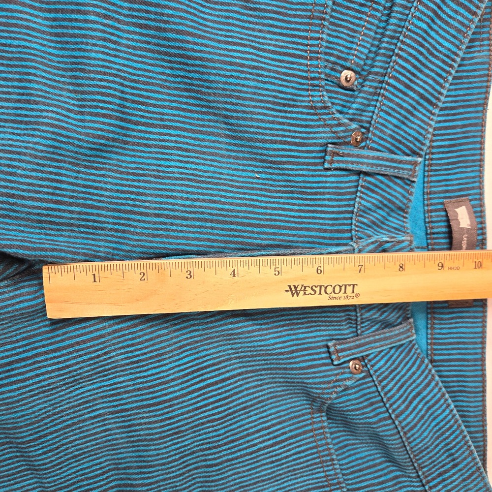 Levis Womens Size W30 L30 Color Teal/Black Striped Skinny 5 Pckt Jean Leggings - Picture 9 of 11